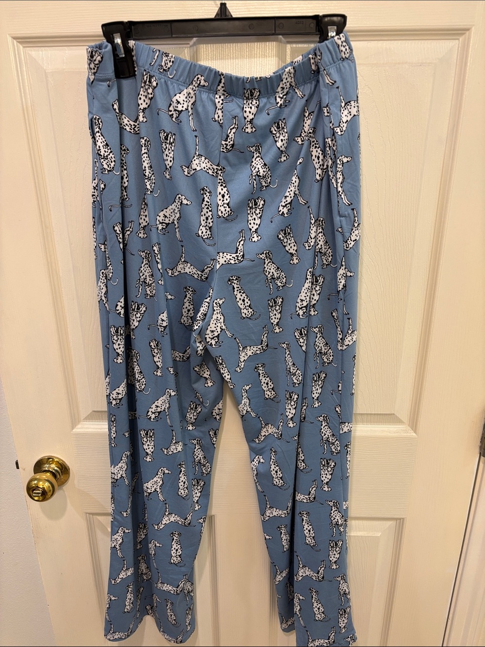 Joyspun Blue Dalmatian Print Pajama Set - Unbranded - Picture 6 of 7